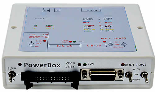 PowerBox for PCMflash с адаптером J2534