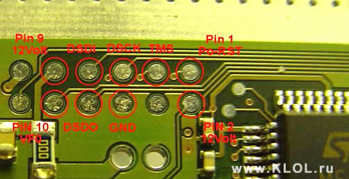 BDM интерфейс фоновой отладки микроконтроллеров
