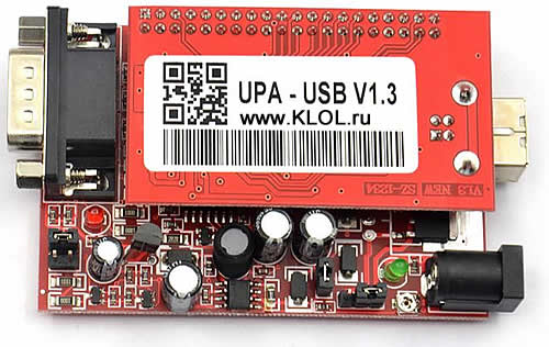 UPA-USB V1.3 Программатор для EEPROM и процессоров Motorola,Atmel, STMicroelectronics Обзор 